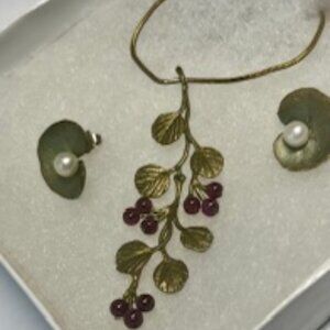 Michael Michaud Earrings and Necklace